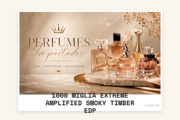 1000 Miglia Extreme amplified smoky timber EDP