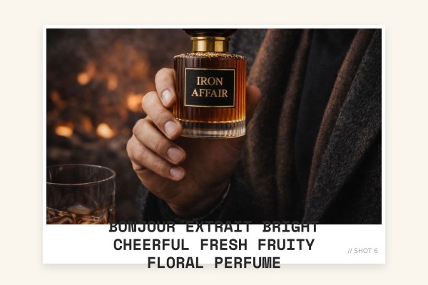 Bonjour Extrait bright cheerful fresh fruity floral perfume