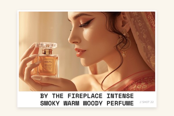 By the Fireplace Intense smoky warm woody perfume