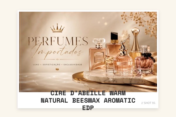 Cire d'Abeille warm natural beeswax aromatic EDP