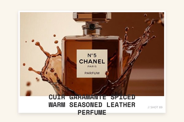 Cuir Garamante spiced warm seasoned leather perfume