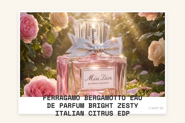 Ferragamo Bergamotto Eau de Parfum bright zesty italian citrus EDP