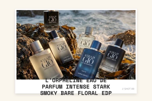L'Orpheline Eau de Parfum Intense stark smoky bare floral EDP