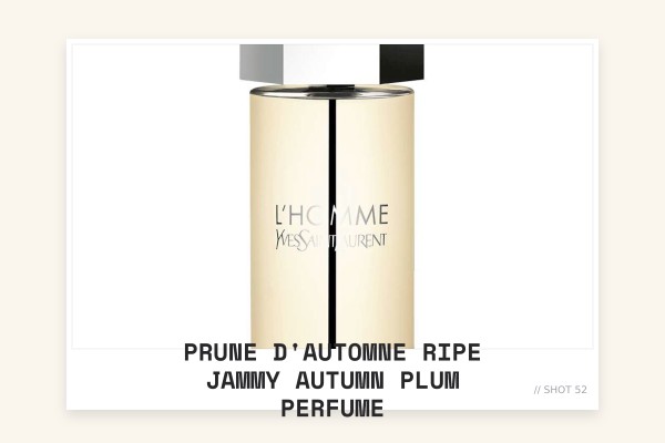 Prune d'Automne ripe jammy autumn plum perfume