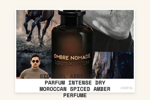 Sidi Bel-Abbes Eau de Parfum Intense dry moroccan spiced amber perfume