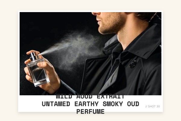 Wild Aoud Extrait untamed earthy smoky oud perfume