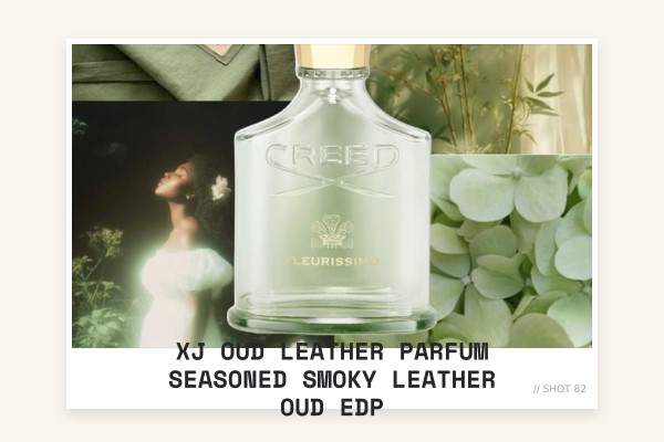 XJ Oud Leather Parfum seasoned smoky leather oud EDP